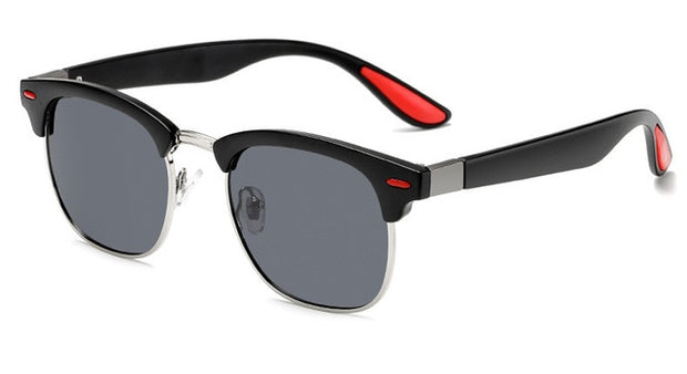 Classic Retro Rivet Polarized Sunglasses Men Women Brand Designer