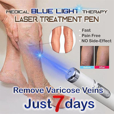 Heath Blue Light Therapy Varicose Veins Treatment Laser Pen Soft