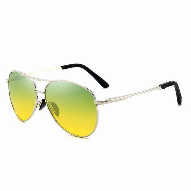 Aviation Metail Frame Polarized Sunglasses Men