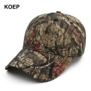 KOEP 2021 New Camo Baseball Cap Men Outdoor Hunting Camouflage Jungle Hat