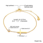 Women Adjustable Link Stacked Layered Chain Bracelets
